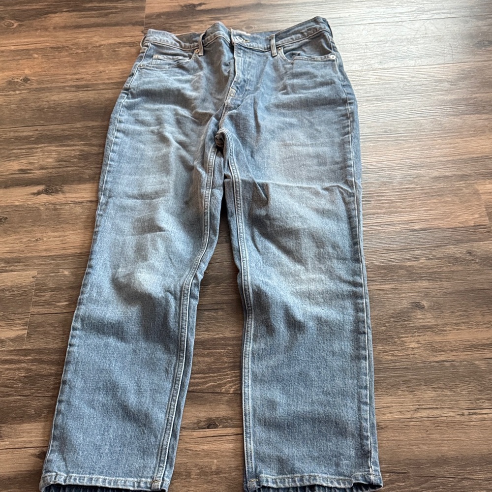 Everlane original cheeky light blue jeans new with tags